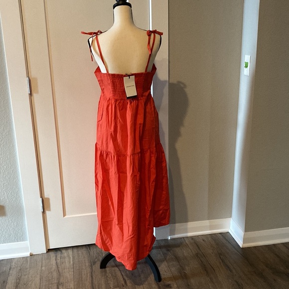Who What Wear Red Strap Dress - Picture 2 of 3
